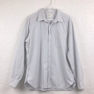 J-Crew Men’s Long Sleeve Button Down Shirt, Size Large.